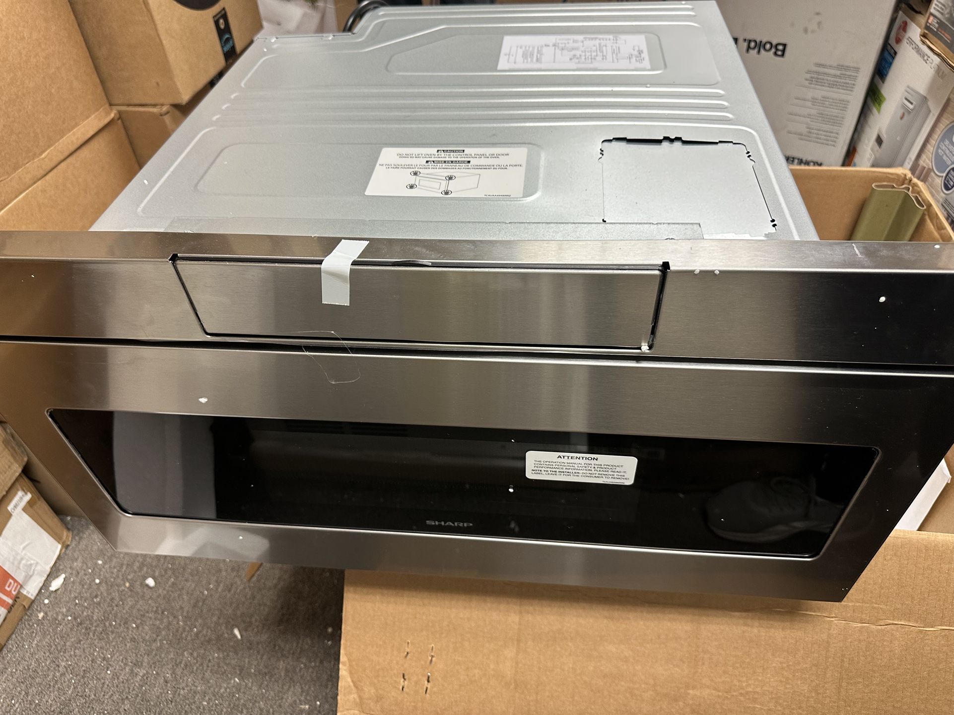 Sharp 30” Microwave Drawer