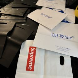 High Fashion Retail Bags Saint Laurent Off White Supreme