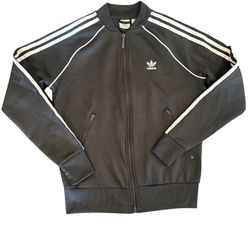 Adidas Black Zipper Jacket