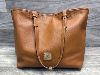 Dooney & Bourke Brown Leather Tote Bag (A1D020678)