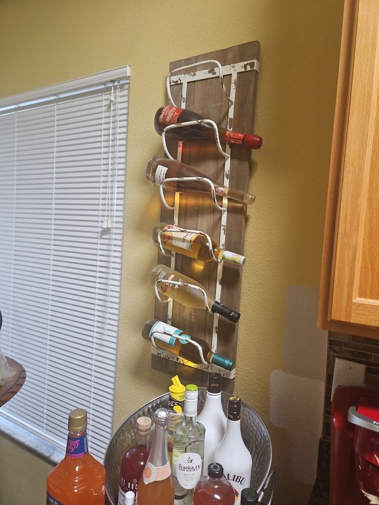 Wine Rack/ EAT/Pantry Sign