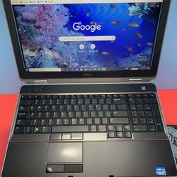 i3 ..i3..DELL LATITUDE  6520….128-SSD  GBcapacity …6.00 GB -RAM .  FASTER  and  READY FOR CLASSES  ON LINE OR