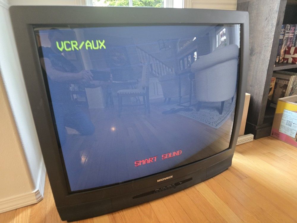 Magnavox 35" CRT TV FUNCTIONAL A/V Out/RF