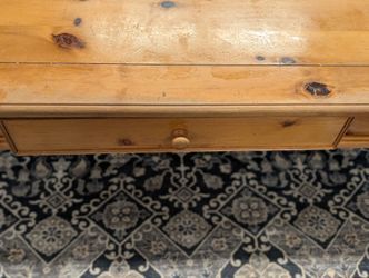 Elegant Wooden Coffee Table with Storage