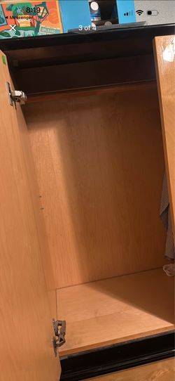 Wardrobe one side door is broken