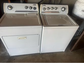 Whirlpool washer and dryer
