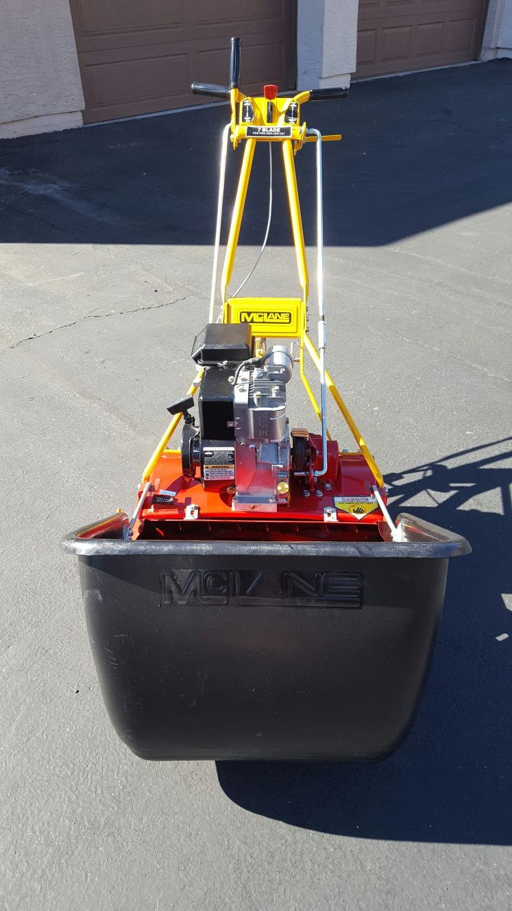 Mclane 20" 7 Blade 3.5HP Self Propelled Front Throw Reel Mower for Sale