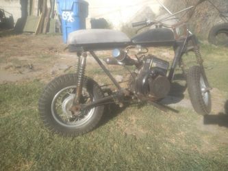 Mini Bike running.