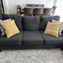 Sleeper Sofa & Love Seat (with Decorating Pillows) 