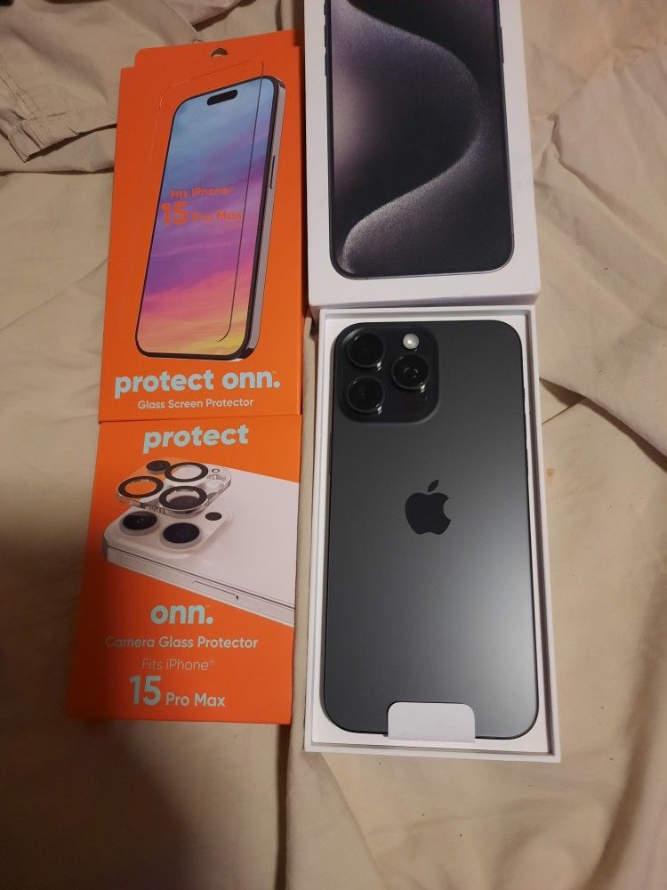 Iphone 🍎 15 Pro Max 256gb FULLY Factory Unlocked 