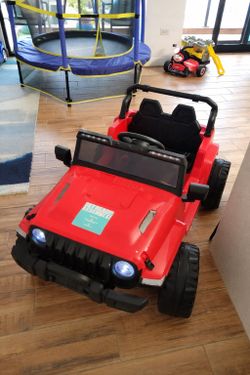 12V Electric ride on toy jeep