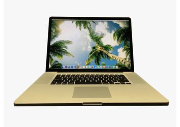 ❤️2011 💙17” MacBook Pro 2.4 Intel i7 16g 500 Ssd Hard Drive ❤️‍🩹wireless Net 