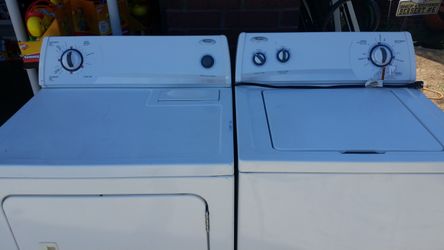 Washer and dryer
