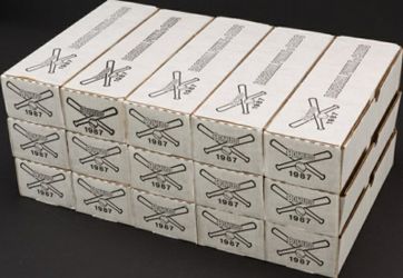 1987 Donruss Complete Factory Baseball Card Set - Rookies: Barry Bonds Maddux Bo Will Clark Larkin & Mark McGwire Rated Rookie