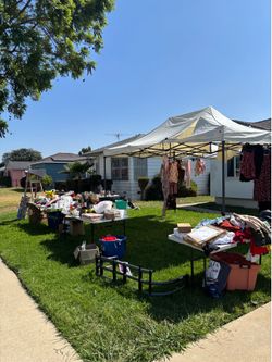 Yard sale today