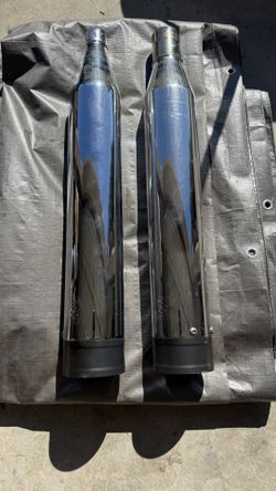 Vance & Hines Monster Rounds 4” Slip Ons