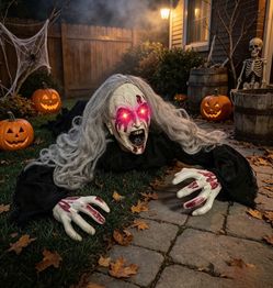 Zombie Halloween Animatronics Decoration