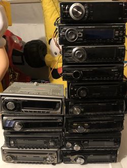 Radios/subs and speakers for sale