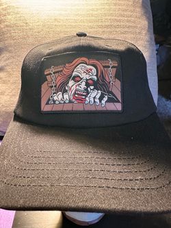 Movie Cellar Dweller Black Snapback Hat with Horror Patch