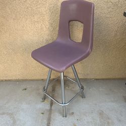 Adult High Chair adjustable height Stool By Artcobell