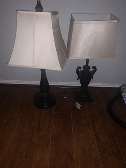 2 lamps