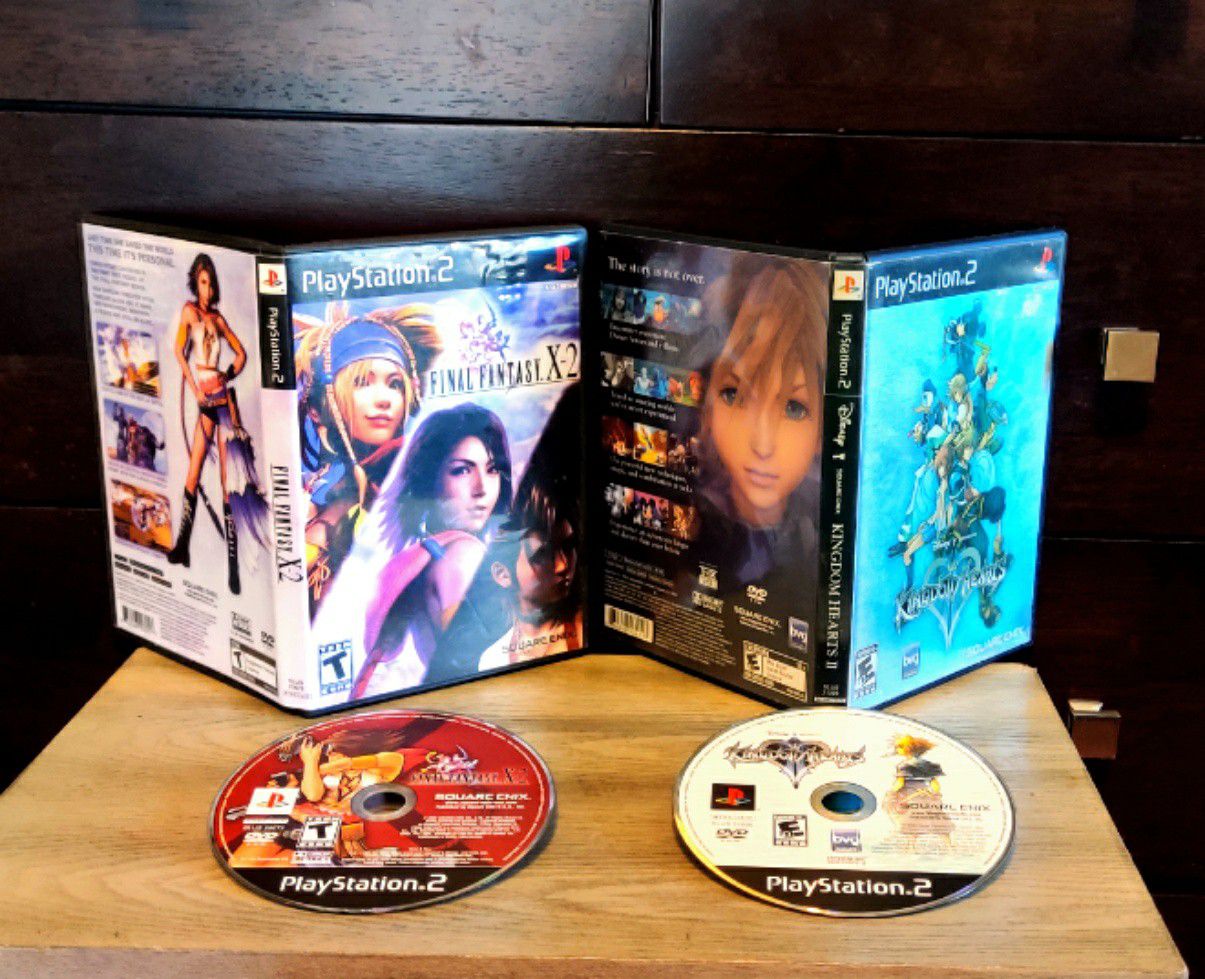 Square Enix RPGs PS2