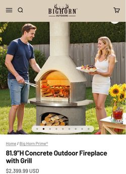new outdoor concert chimney