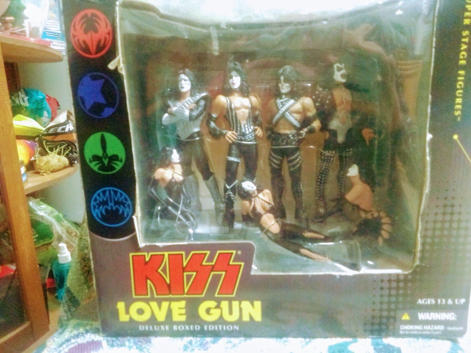 KISS 💋 McFarlane Toys Love Gun Box set of Figures
