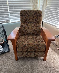 Recliner Wood Chair