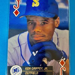 Ken Griffey Jr. 1992 Baseball Aces “Jack of Diamonds” Card