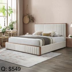 Queen bed frame
