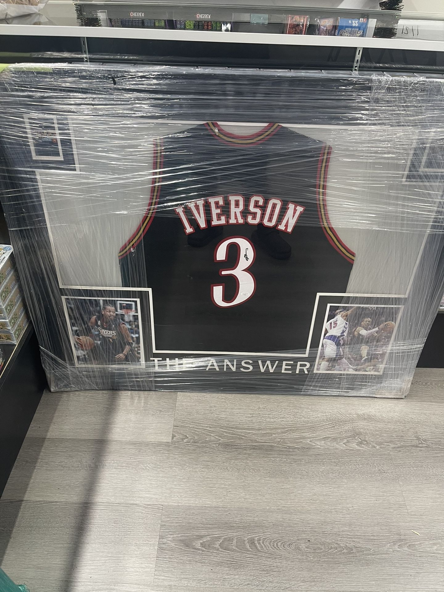 Allen Iverson Autographed Jersey