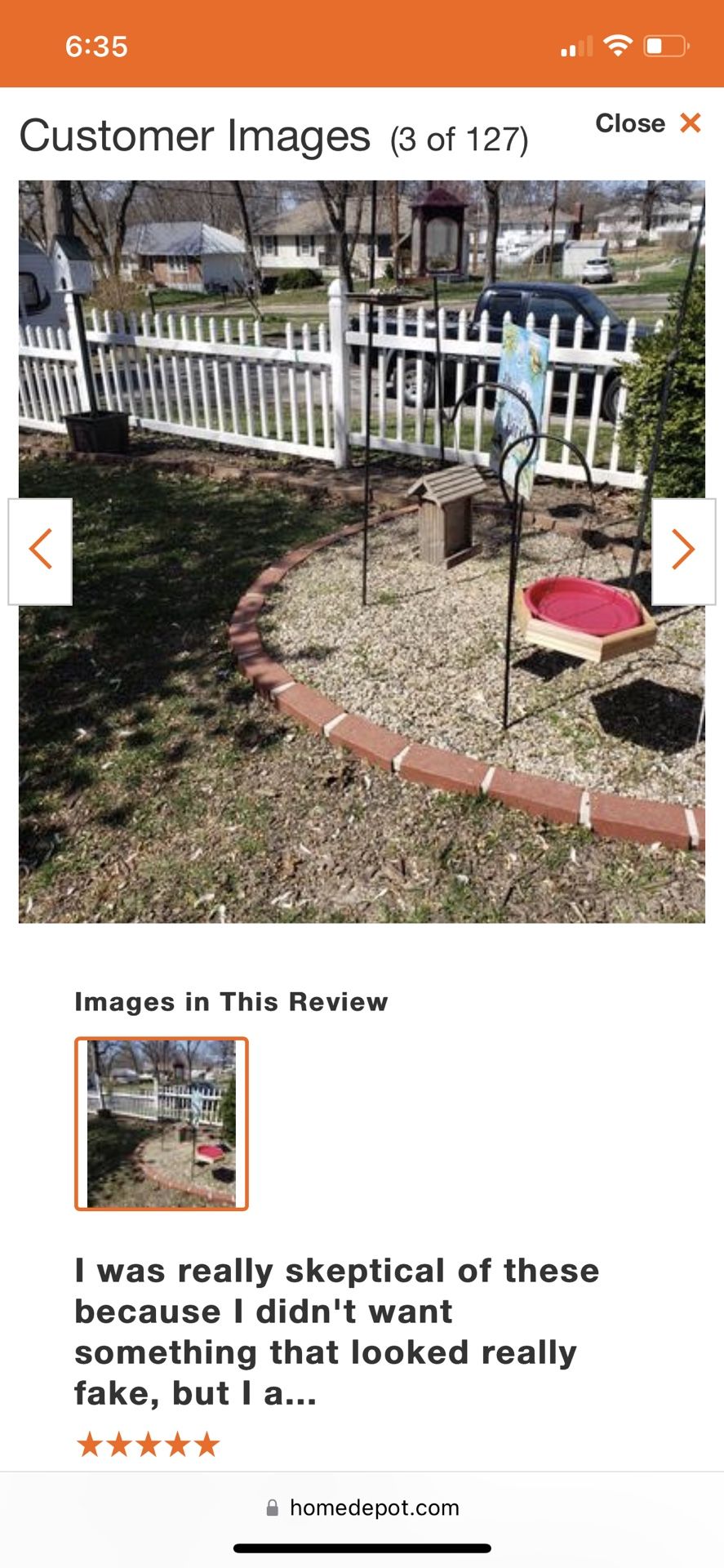 Home Depot Plastic Brick Landscape Edging
