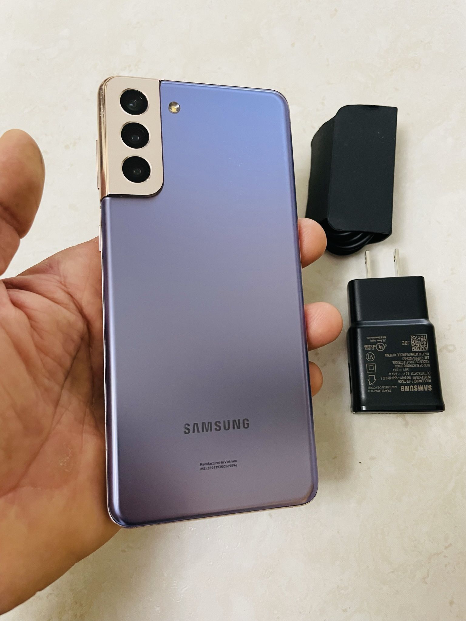 Samsung Galaxy S21 Plus Purple 128gb Unlocked (firm Price)
