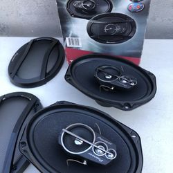 Pioneer 420 Maximum Power 4WAY 6X9 Car Audio Speakers New