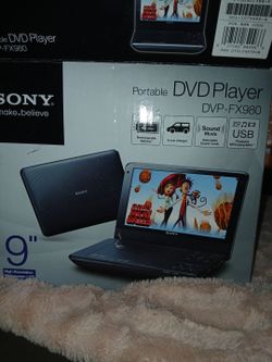 Sony portable DVD player