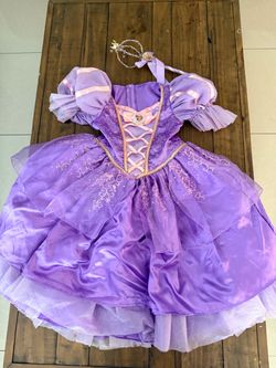Rapunzel girl costume