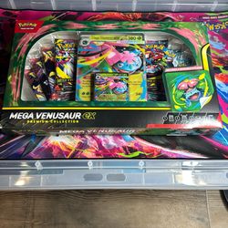 Pokemon Mega Venusaur Ex Box