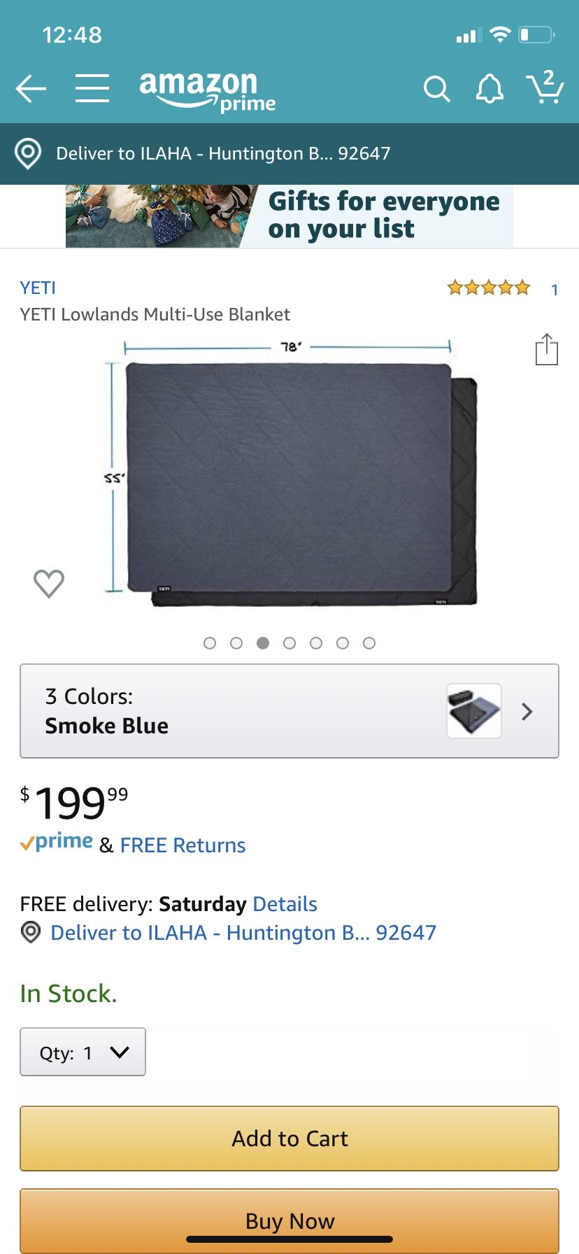 Multi use blanket