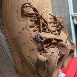 Nike Air Force One Mid Wheat Size 11 Men’s $60