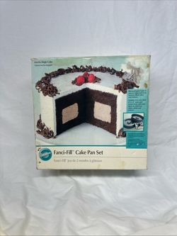 Wilton Fanci-Fill Cake Pan Set