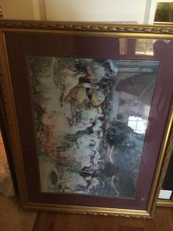 Beautiful picture and frame