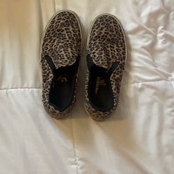 Cheetah print Vans