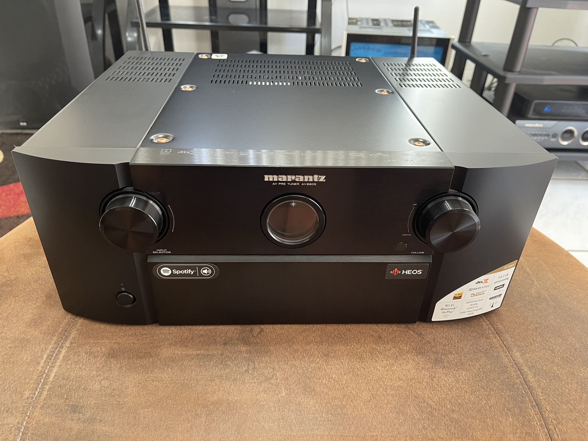Marantz AV8805 AV Pre-Amplifier- 13.2Ch. Atmos 4K with Heos