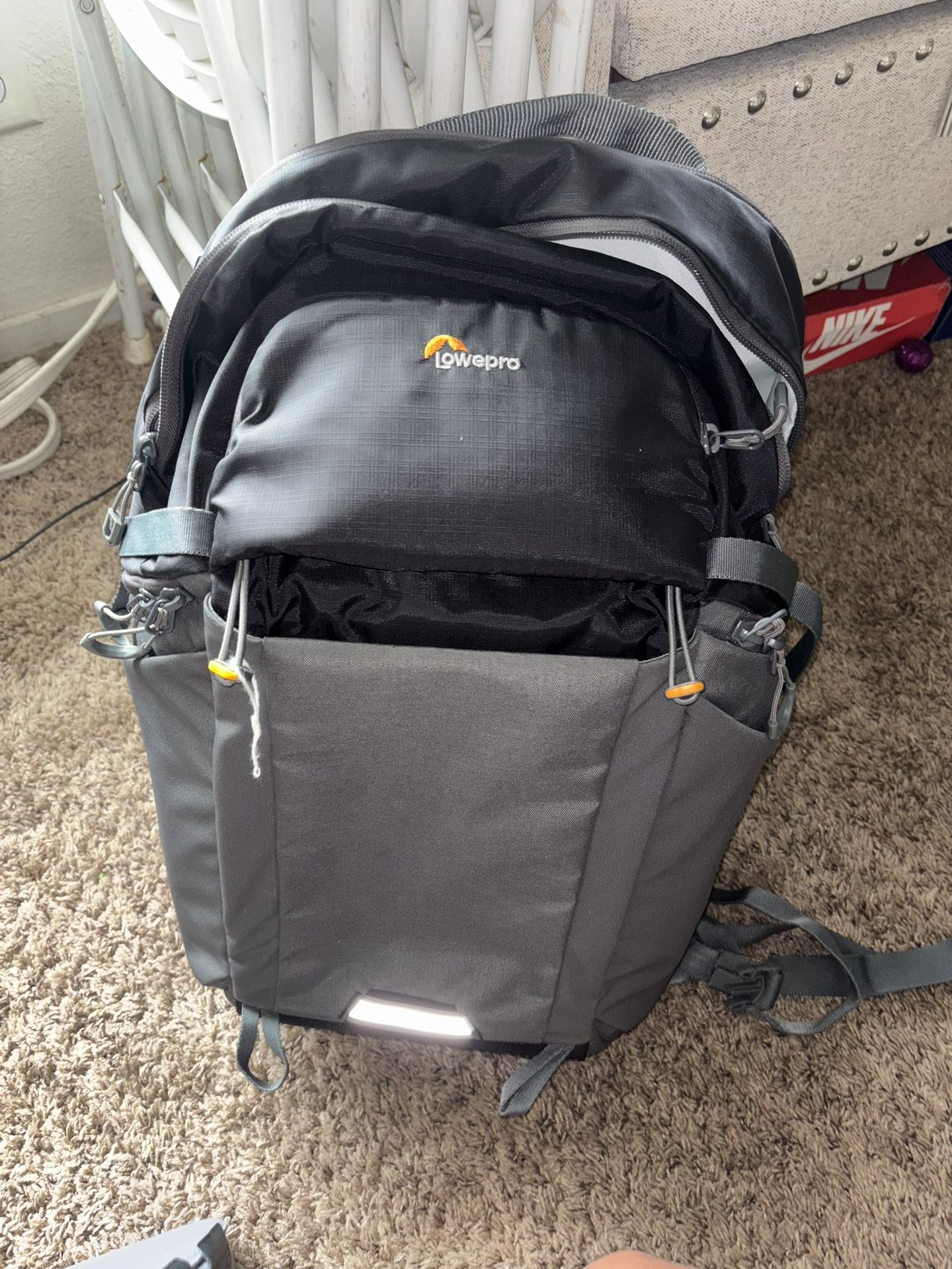 Lowepro Photo Active BP 300 AW Backpack, Black/Gray, 25L Great