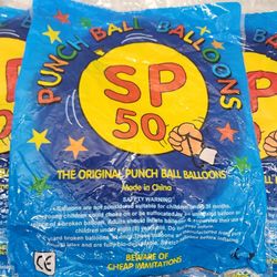 Bag Of 50 Punching Ball Balloons $5 Ea Bag Brand New (Price Is Firm)