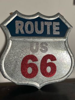 Garage decorations Route 66