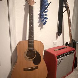 6 String Acoustic Guitar Jasmine S35 01(contact info removed)