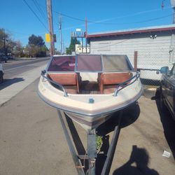 1988 MARLIN BOAT RUNS GOOD WHAT TRAILER AND BOAT PINK SLIP IN HAND