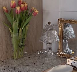 Vintage Princess House Crystal Night Light Lamp